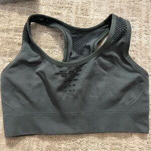 3/$8 Zella Seamless olive green Sports Bra